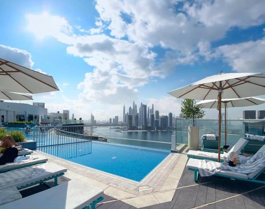 1 Bedroom 65M2, Infinity Pool, West Beach, Noise Insulation Dubai Dış mekan fotoğraf